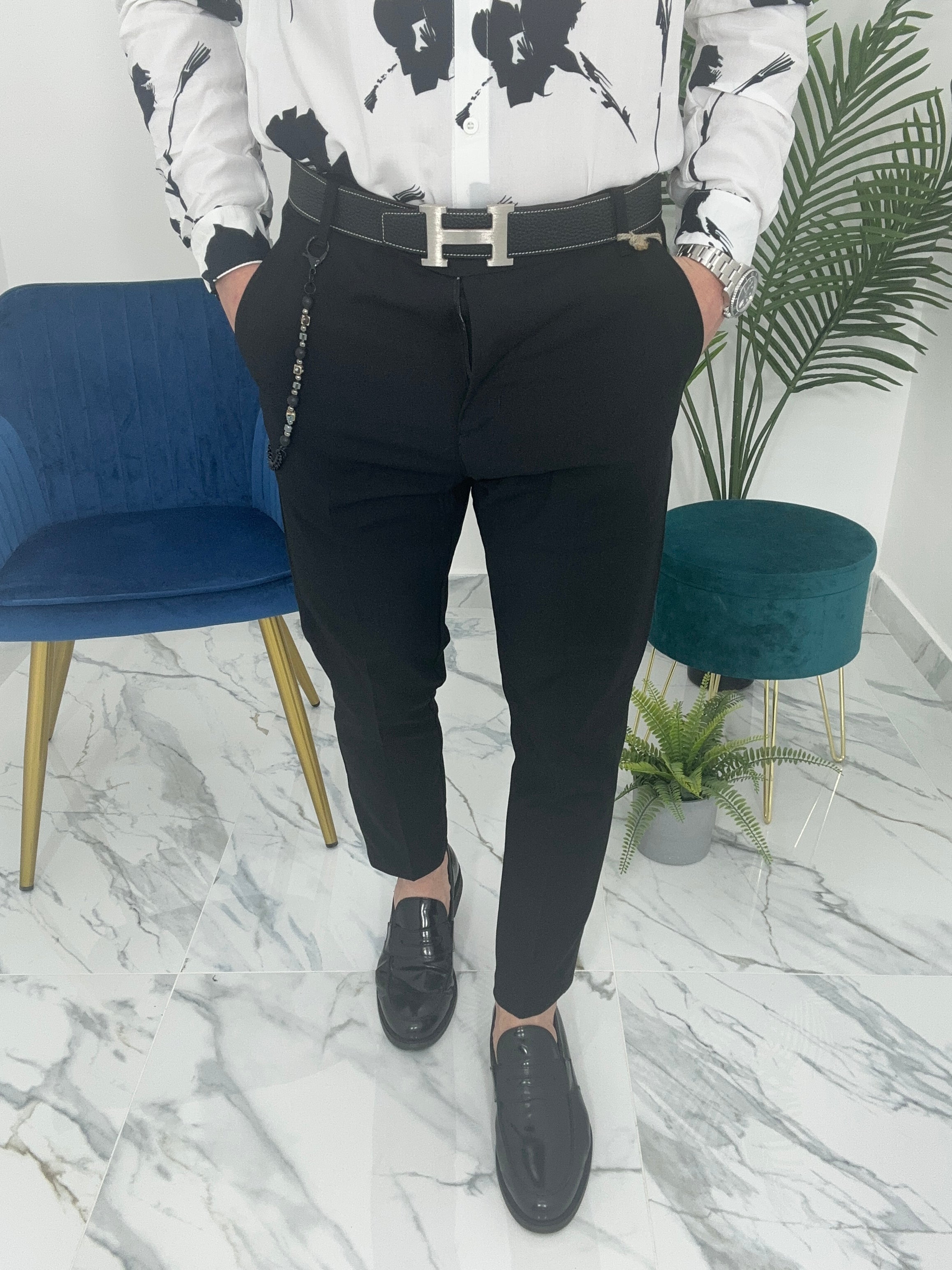 PANTALONI 22PU01 COL.NERO