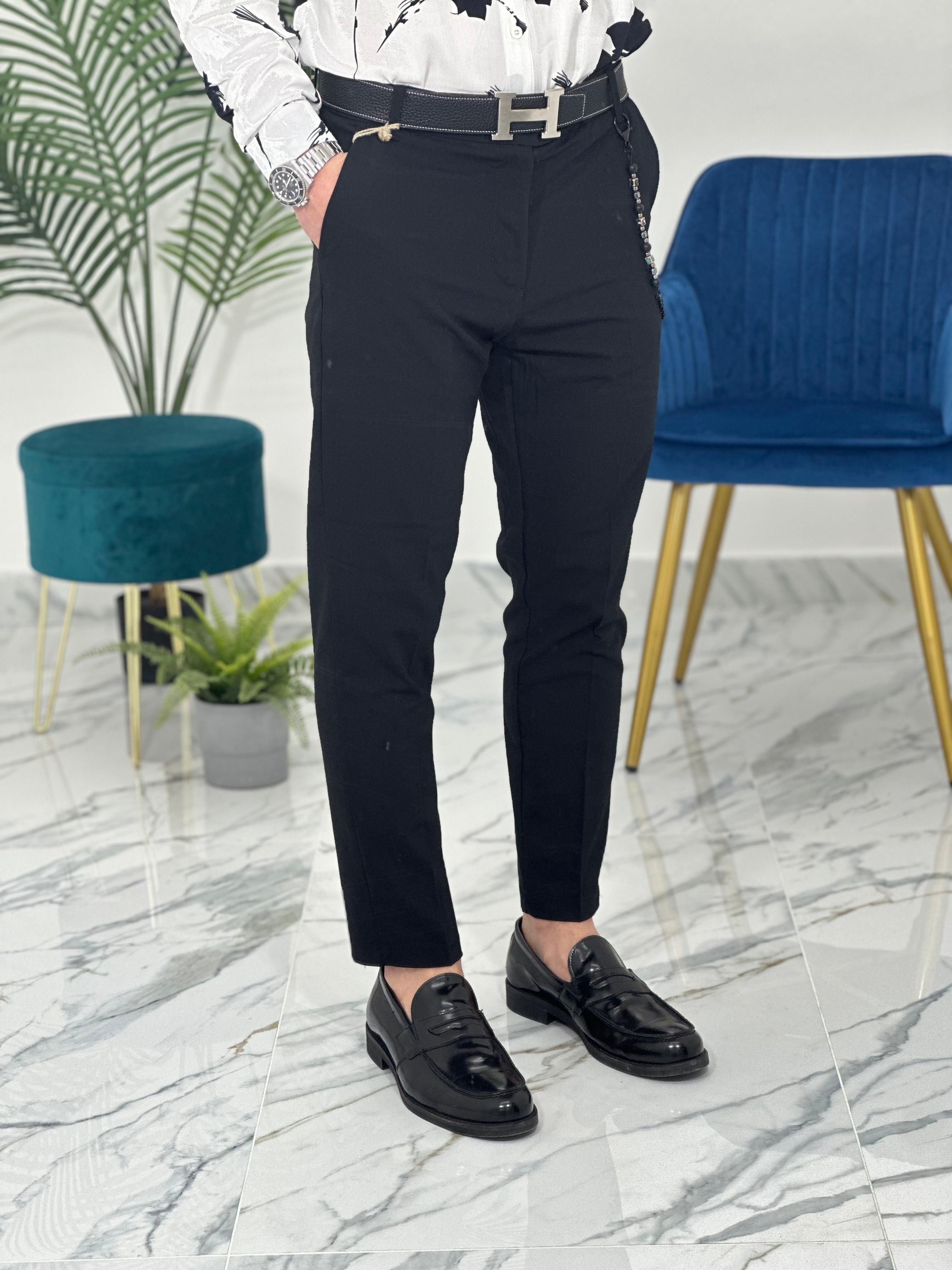 PANTALONI 22PU01 COL.NERO