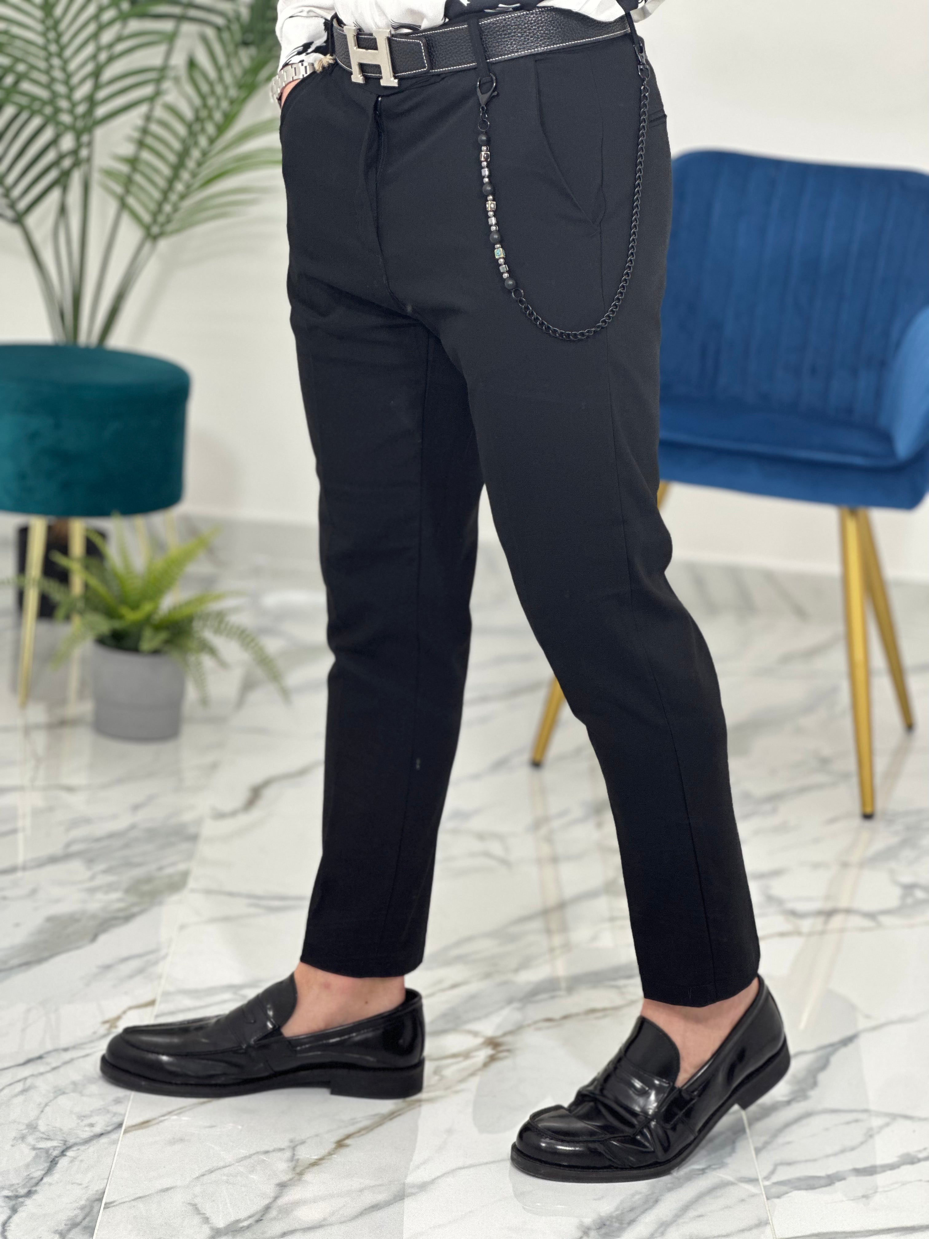 PANTALONI 22PU01 COL.NERO