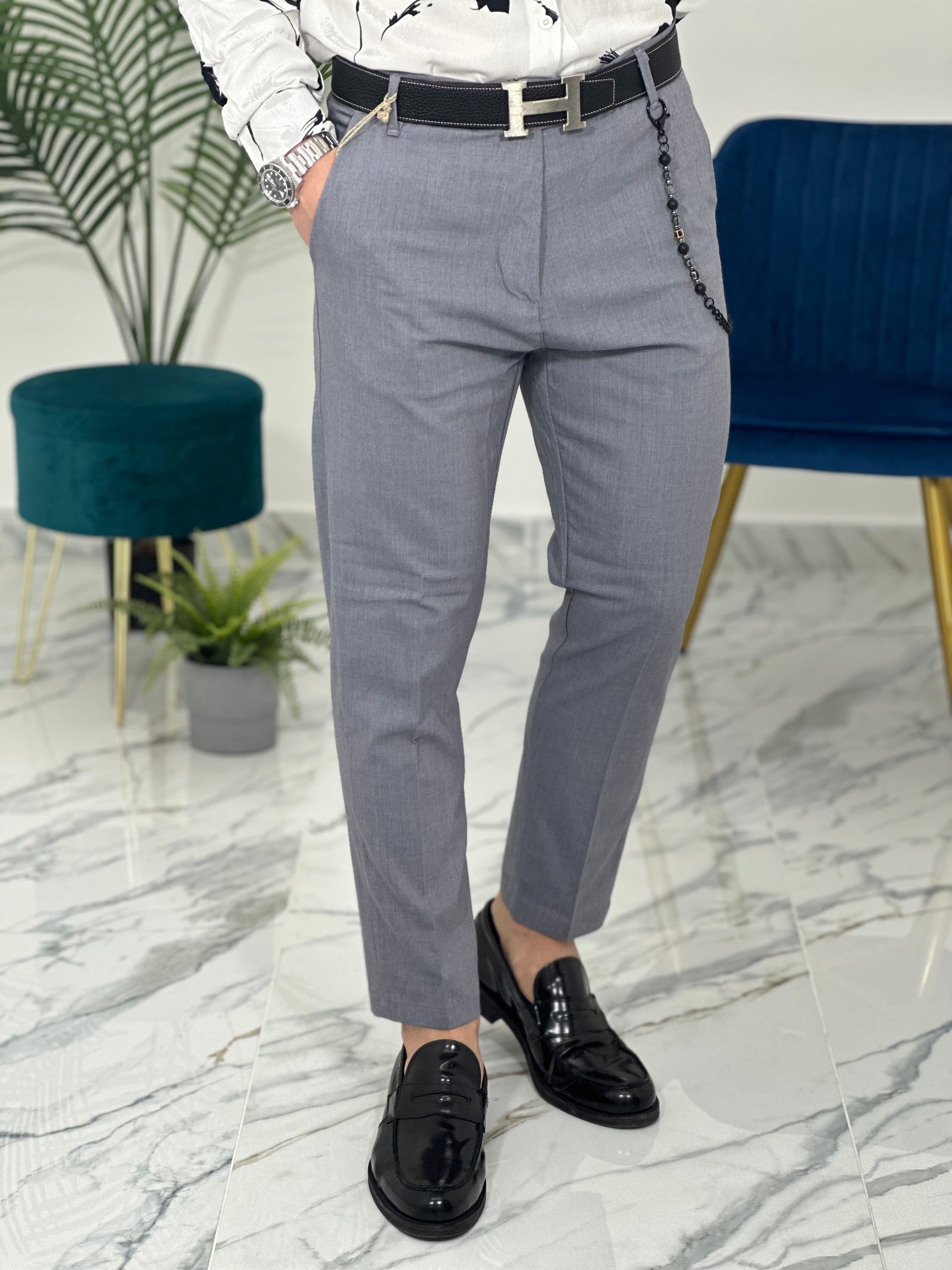PANTALONI 22PU01 COL.GRIGIO