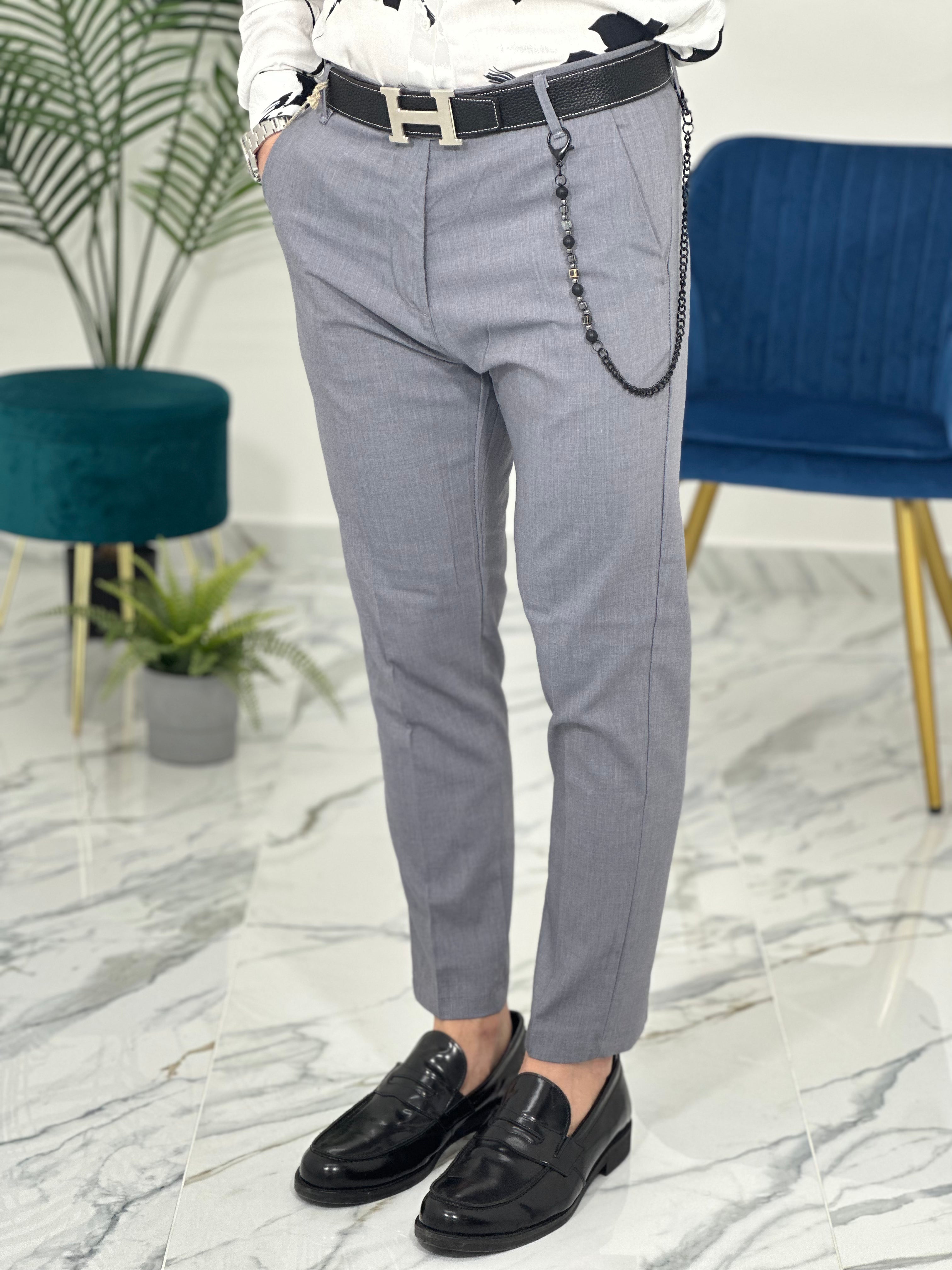 PANTALONI 22PU01 COL.GRIGIO