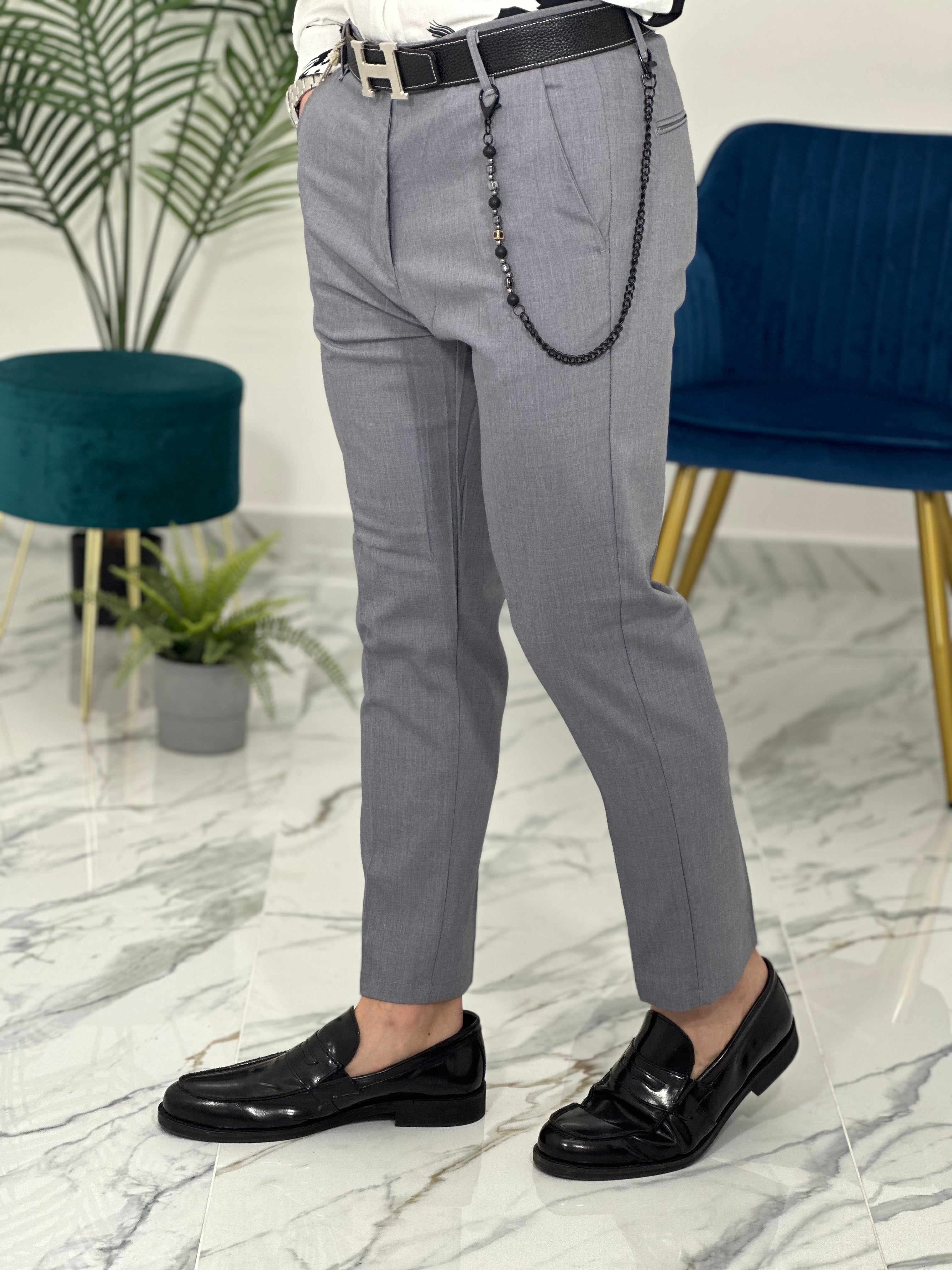 PANTALONI 22PU01 COL.GRIGIO