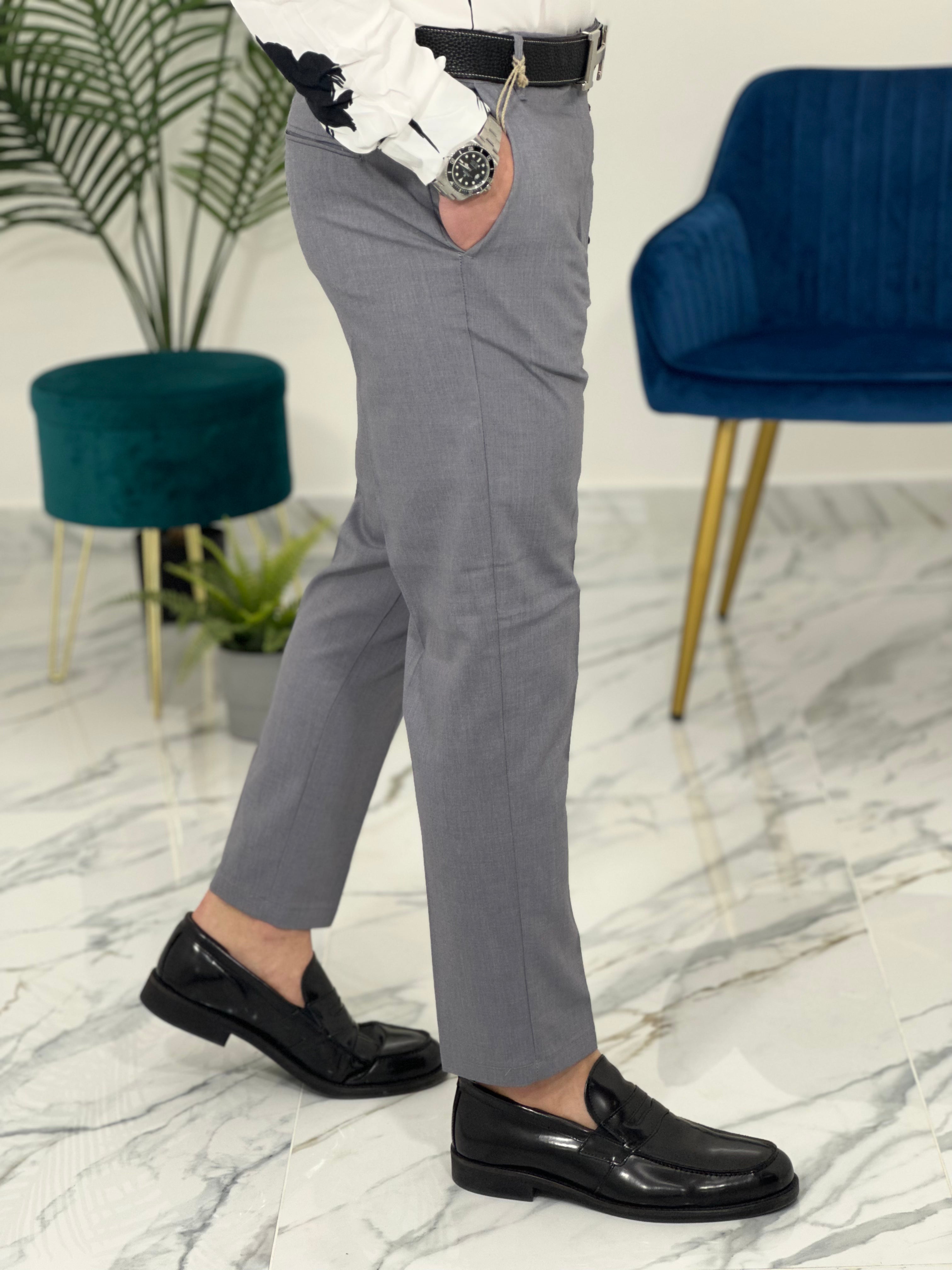 PANTALONI 22PU01 COL.GRIGIO