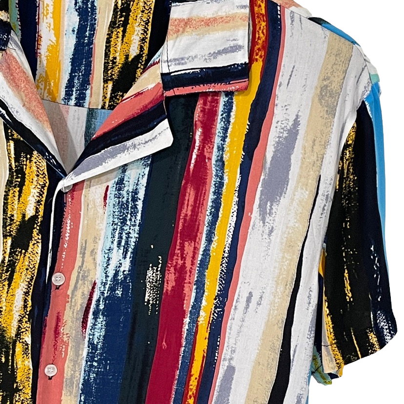 CAMICIA PAINT IN VISCOSA